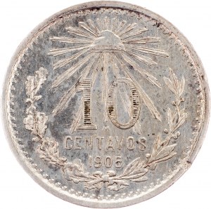 Mexico, 10 Centavos 1905, Mexico City