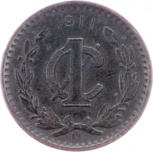 Mexico, 1 Centavo 1911, Mexico City