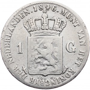 Netherlands, 1 Gulden 1846, Utrecht