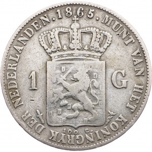Netherlands, 1 Gulden 1865, Utrecht