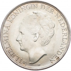 Netherlands, 2 1/2 Gulden 1943, Denver