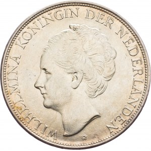 Netherlands, 2 1/2 Gulden 1943, Denver
