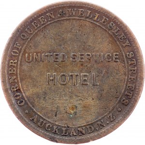 New Zealand, 1 Penny 1874