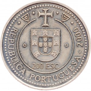 Portugal, 200 Escudos 2000, Lisbon