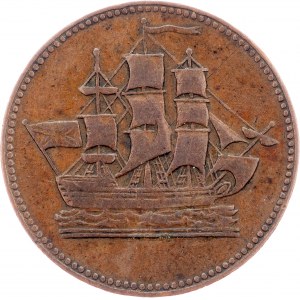Prince Edward Island, 1/2 Penny 1835