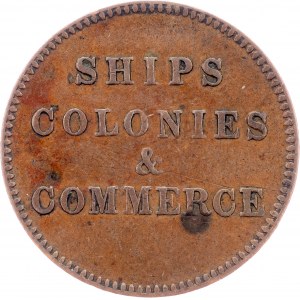 Prince Edward Island, 1/2 Penny 1835