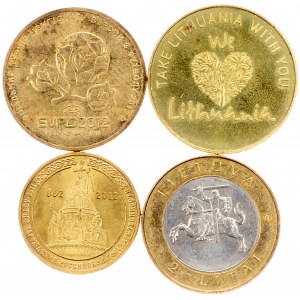 Russia, Tokens, 2 Litai 2012, 2013