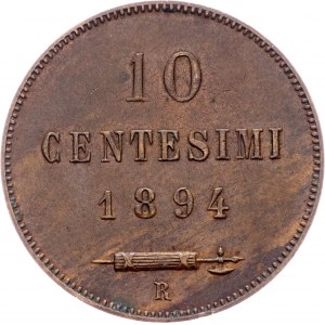 San Marino, 10 Centesimi 1894, Rome