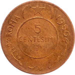 Somalia, 5 Centesimi 1950, Rome