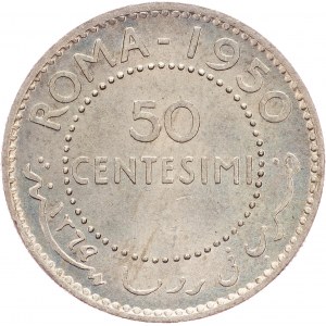 Somalia, 50 Centesimi 1950, Roma