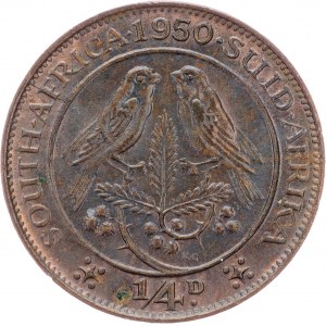 South Africa, 1/4 Penny 1950, Pretoria