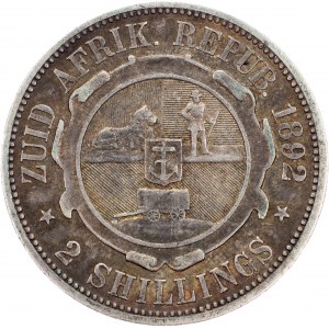 South African Republic, 2 Shillings 1892, Berlin