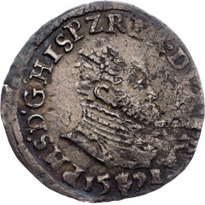Spanish Netherlands, 1/10 Ecu ca. 1571
