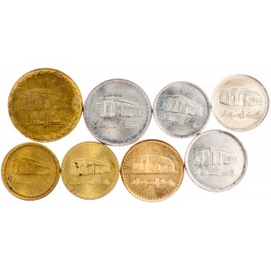Sudan, 1, 2, 5, 10, 20 Dinar, 25, 50 Qirsh, 1 Pfund 1989-1999