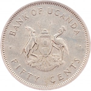 Uganda, 50 Cents 1974, London
