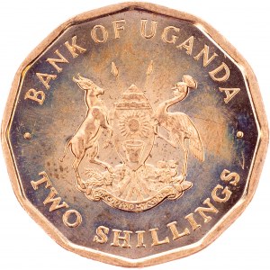 Uganda, 2 Shillings 1987, Llantrisant