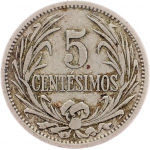 Uruguay, 5 Centésimos 1909, Vienna
