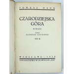 MANN Tomasz - Czarodziejska góra - Warszawa 1930 [wydanie I]