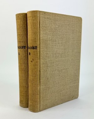 PROUST Marcel - Page Guermantes - Warschau 1938 [Auf der Suche nach der verlorenen Zeit].