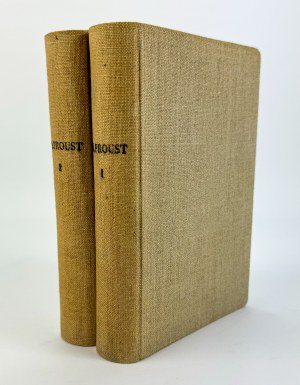 PROUST Marcel - Uwięziona - Varsovie 1938 [A la recherche du temps perdu].