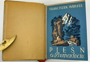 WERFEL Franciszek - Pieseň o Bernadete - Poznaň 1949