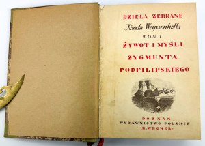 WEYSSENHOFF Józef - Opere raccolte - Poznań 1930
