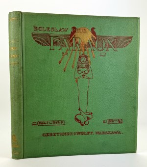 PRUS Bolesław - Pharaoh - Cracow 1923 - with 10 illustrations by J.Holewiński