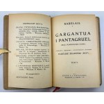 REBELAIS François - Gargantua a Pantagruel - Krakov 1915 [Chlapec].