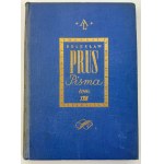 PRUS Bolesław - Pisma - Varsovie 1935 [série d'édition + cachet du 6e bataillon blindé].