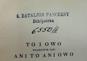 PRUS Bolesław - Pisma - Warsaw 1935 [serie editoriale + francobollo del 6° Battaglione corazzato].