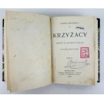 SIENKIEWICZ Henryk - Krzyżacy - Varsovie 1900 [1ère édition + reliure]
