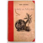 SIENKIEWICZ Henryk - Listy z Afryki - Varsavia 1893 [1a edizione].