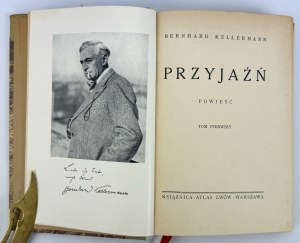 KELLERMANN Bernhard - Przyjaźń - Lwów 1930