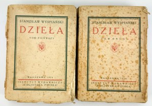 WYSPIAŃSKI Stanisław - Dzieła - Warszawa 1924