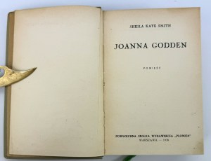 KAYE SMITH Sheila - Joanna Godden - Warszawa 1938