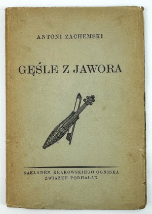 ZACHEMSKI Antoni - L'oie de Jawor - Cracovie 1935