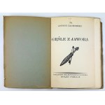 ZACHEMSKI Antoni - Gęśle z Jawora - Kraków 1935
