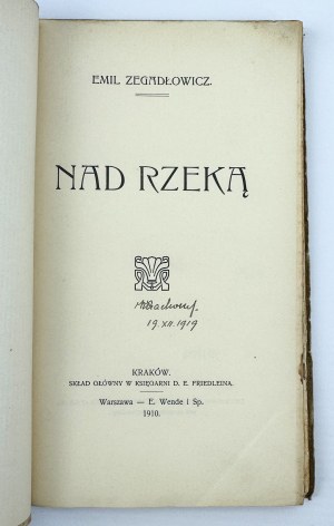 ZEGADŁOWICZ Emil - Nad rzeką - Kraków 1910