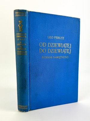 PERUTZ Leo - Dalle nove alle nove - Varsavia 1930