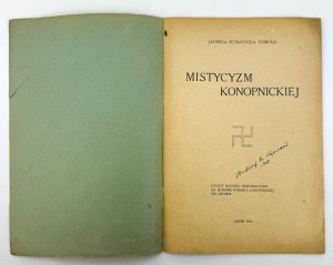 PETRAŻYCKA TOMICKA Jadwiga - Mistycyzm Konopnickiej - Lwów 1924
