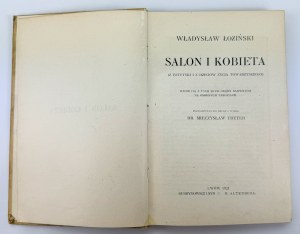 ŁOZIŃSKI Władysław - Salon i kobieta - Lwów 1921 [Semkowicz].