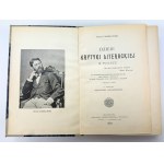CHMIELOWSKI Piotr - Dzieje krytyki literackiej w Polsce - Varsovie 1902