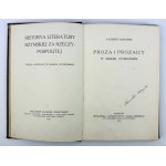 MORAWSKI Kazimierz - Historia literatury rzymskiej za Rzeczypospolitej - Cracovie 1909