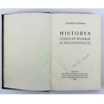 MORAWSKI Kazimierz - Historia literatury rzymskiej za Rzeczypospolitej - Cracovie 1909