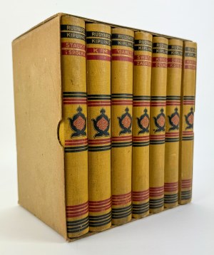 RUDYARD Kipling - Bibliothek des Nobelpreisträgers - Poznan 1926