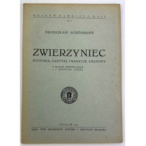 SCHONBORN Bronisław - Zwierzyniec - Kraków 1952