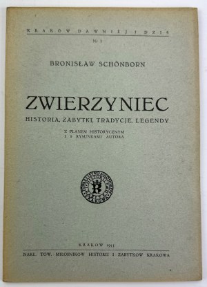 SCHONBORN Bronisław - Zwierzyniec - Krakov 1952