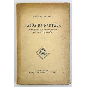 ZIĘTKIEWICZ Władysław - Jazda na nartach - Warszawa 1930