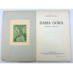MIDOWICZ Władysław - Babia Góra - Monografia - Żywiec 1930