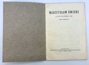 ŚWIERZ Mieczysław - En l'honneur de l'homme des montagnes - Cracovie 1933